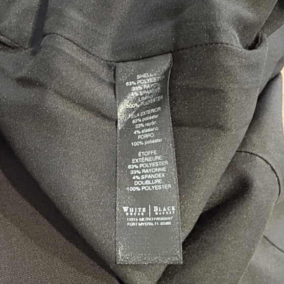 White House Black Market Classic Black Pencil Skirt - Picture 3 of 5